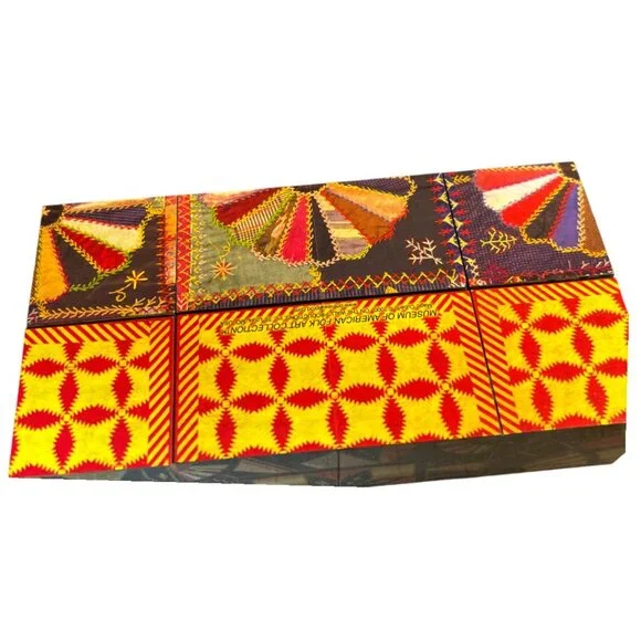 Vtg 2000 "GLORIOUS AMERICAN QUILTS" Magic Cube Toy; Museum of American Folk Art - Picture 13 of 15
